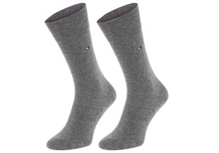 Мужские носки Tommy Hilfiger, 2 пары, серые 371111 758 23881 цена и информация | Мужские носки | 220.lv