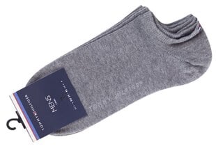 Мужские носки Tommy Hilfiger 2 пары, серые 342023001 758 24160 цена и информация | Мужские носки | 220.lv