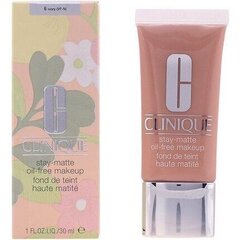 Šķidrais grima pamats Clinique Stay-Matte Oil-Free Makeup 19 Sand, 30 ml цена и информация | Пудры, базы под макияж | 220.lv