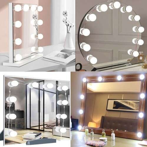 Spoguļa / tualetes galdiņa LED lampas - 10 gab. цена и информация | Galda lampas | 220.lv
