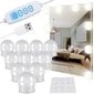 Spoguļa / tualetes galdiņa LED lampas - 10 gab. cena un informācija | Galda lampas | 220.lv