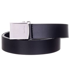 Vīriešu siksna Calvin Klein UTILITY PLAQUE 35 mm, melna K50K508330 BAX 43265 цена и информация | Мужские ремни | 220.lv