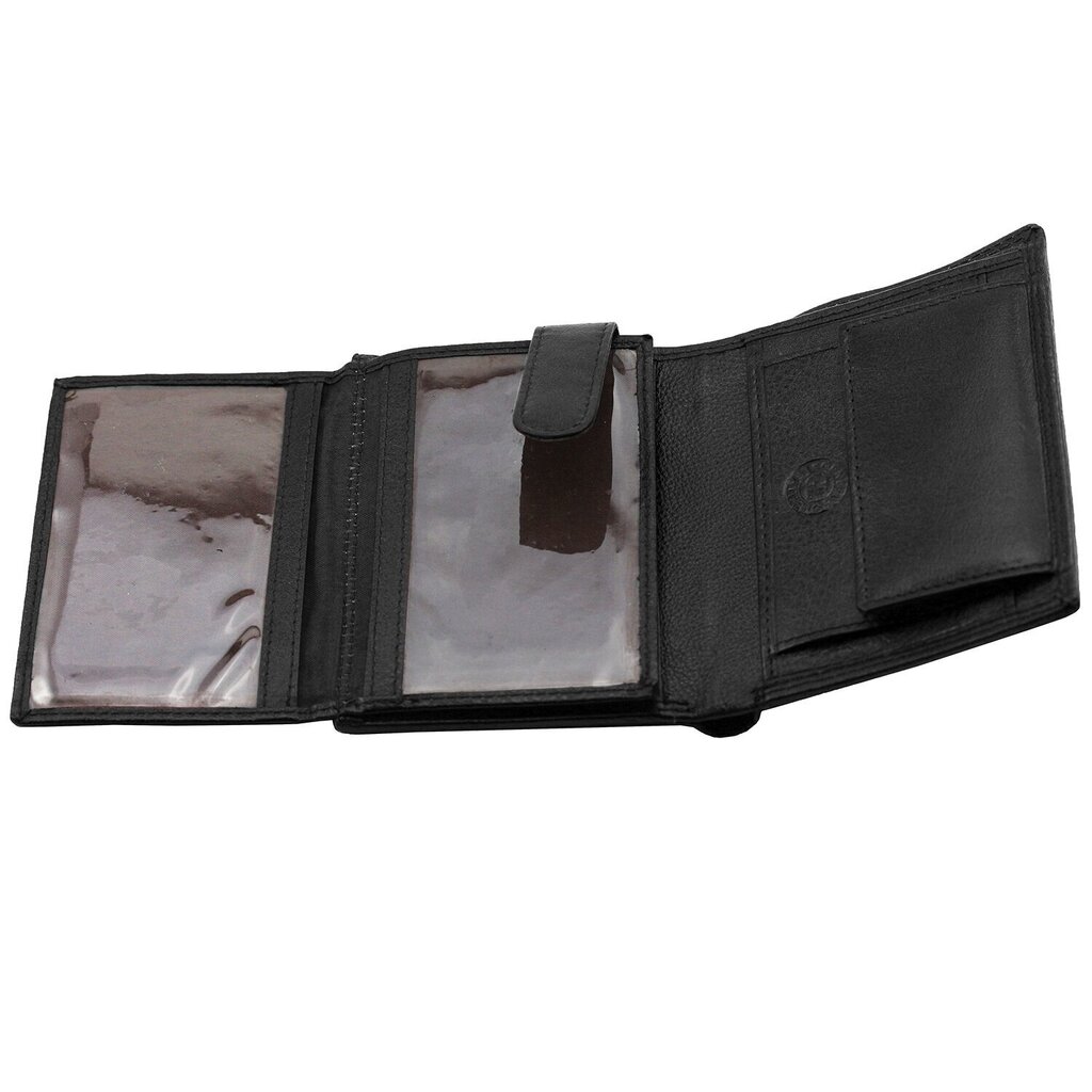 Maks Genuine Leather ar RFID VPN631BLK cena un informācija | Vīriešu maki, karšu maki | 220.lv