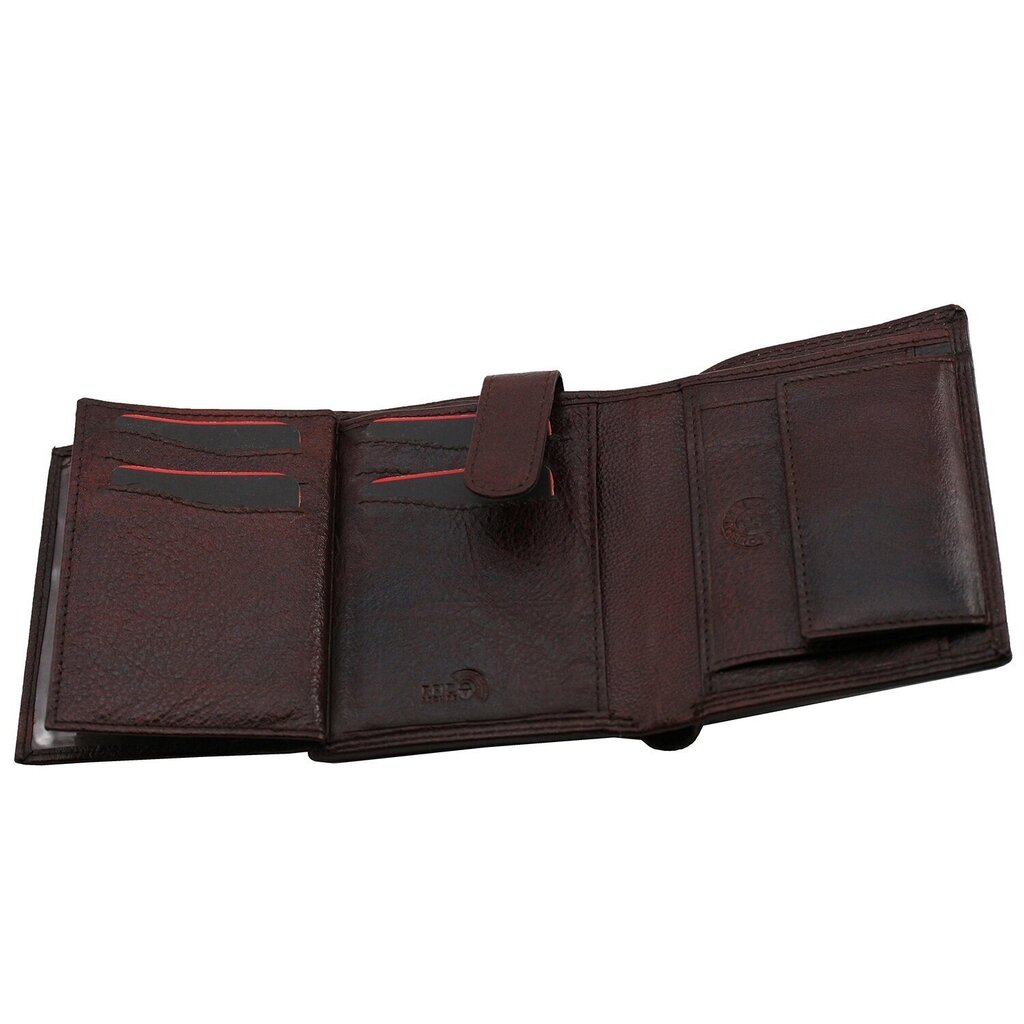 Maks Genuine Leather ar RFID VPN631BR cena un informācija | Vīriešu maki, karšu maki | 220.lv