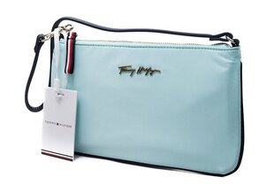 Женская сумка Tommy Hilfiger NEON TOMMY SMALL POUCH AQUA AW0AW09937 L4T 37810 цена и информация | Женские сумки | 220.lv