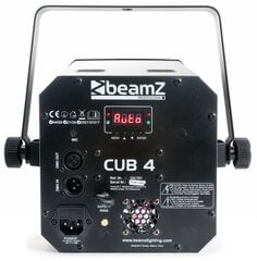 BeamZ Дерби  Cub4 II LED Quad с лунным цветком цена и информация | Праздничные декорации | 220.lv