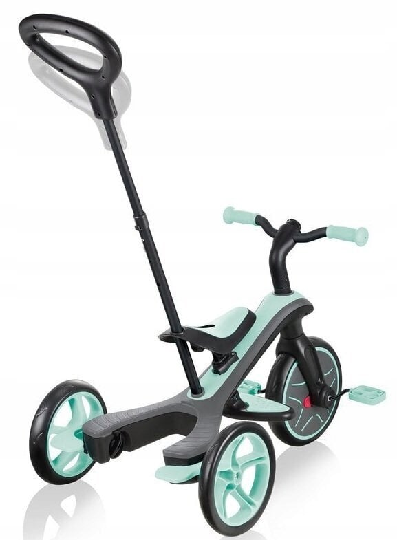 Trīsritenis Globber Trike Explorer 4in1, piparmētru krāsā cena un informācija | Trīsriteņi | 220.lv