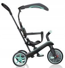 Trīsritenis Globber Trike Explorer 4in1, piparmētru krāsā cena un informācija | Trīsriteņi | 220.lv