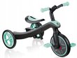 Trīsritenis Globber Trike Explorer 4in1, piparmētru krāsā цена и информация | Trīsriteņi | 220.lv