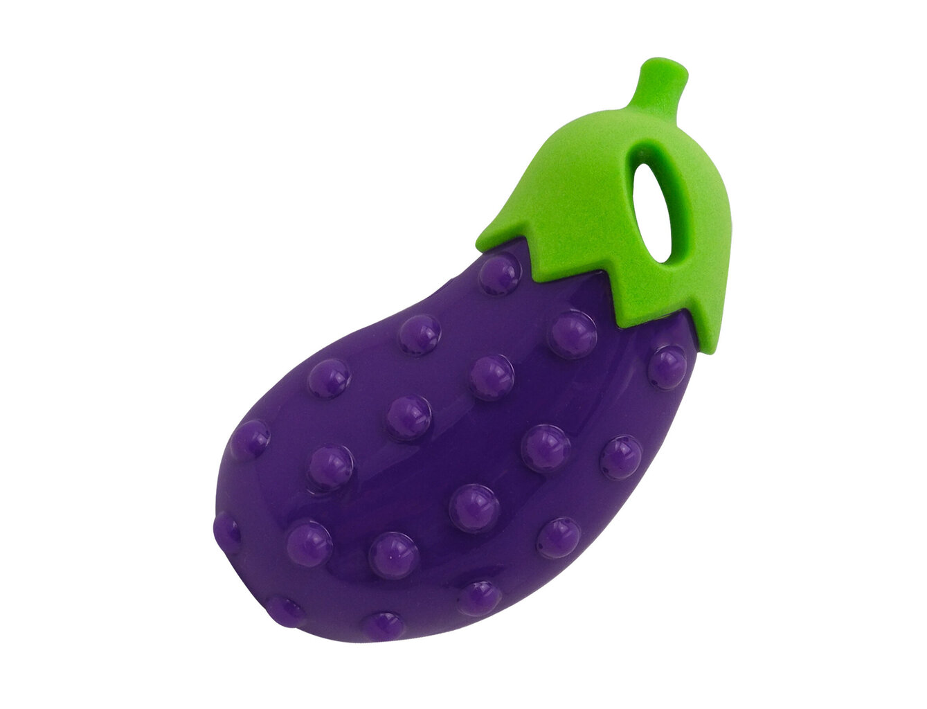 Vadigran TPR Popcorn Eggplant graužamā rotaļlieta sunim, 14cm цена и информация | Suņu rotaļlietas | 220.lv