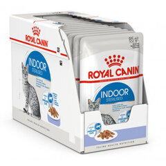 Royal Canin Karma FHN Indoor pastēte kaķiem, 12x85 g cena un informācija | Konservi kaķiem | 220.lv