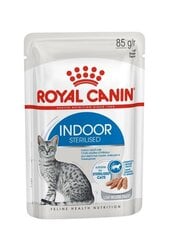 Royal Canin Karma FHN Indoor pastēte kaķiem, 12x85 g cena un informācija | Konservi kaķiem | 220.lv