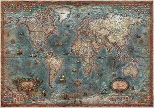 Головоломка (Пазл) «Историческая карта мира», 8000 деталей цена и информация | Пазлы | 220.lv