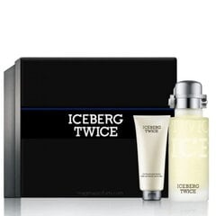 Komplekts Iceberg Twice Pour Homme: EDT vīriešiem 125 ml + dušas želeja 100 ml cena un informācija | Iceberg Smaržas | 220.lv