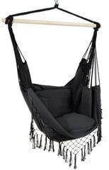 Гамак - бразильское темно-серое кресло, 150x120 см цена и информация | Гамаки | 220.lv