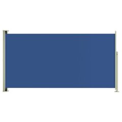 vidaXL izvelkama sānu markīze, 160x300 cm, zila цена и информация | Зонты, маркизы, стойки | 220.lv