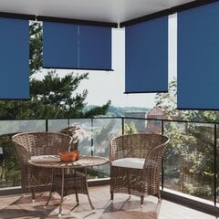 vidaXL balkona sānu markīze, 160x250 cm, zila цена и информация | Зонты, маркизы, стойки | 220.lv