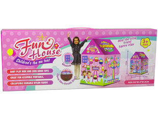 Игрушечная палатка Дом развлечений Lean Toys цена и информация | Детские игровые домики | 220.lv