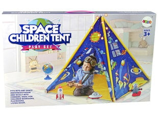 Bērnu indiāņu telts Kosmoss Lean Toys cena un informācija | Bērnu rotaļu laukumi, mājiņas | 220.lv