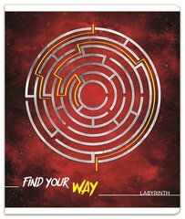 Тетрадь Labyrinth A5 48л. 80 г, линия цена и информация | Тетради и бумажные товары | 220.lv