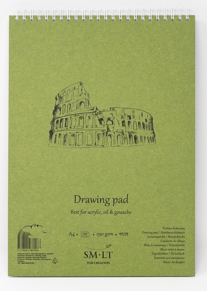 Zīmēšanas bloknots Authentic acrylic, A5 cena un informācija | Burtnīcas un papīra preces | 220.lv