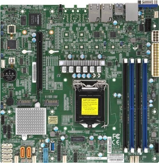 SuperMicro MBD-X11SCM-F-O цена и информация | Mātesplates | 220.lv