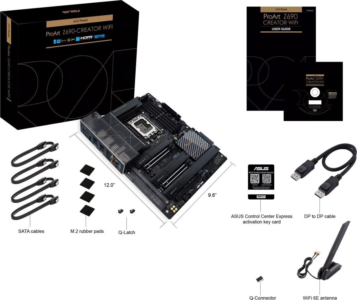 Asus ProArt Z690-CREATOR WIFI цена и информация | Mātesplates | 220.lv