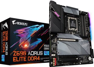 Gigabyte Z690 Aorus Elite DDR4 cena un informācija | Mātesplates | 220.lv