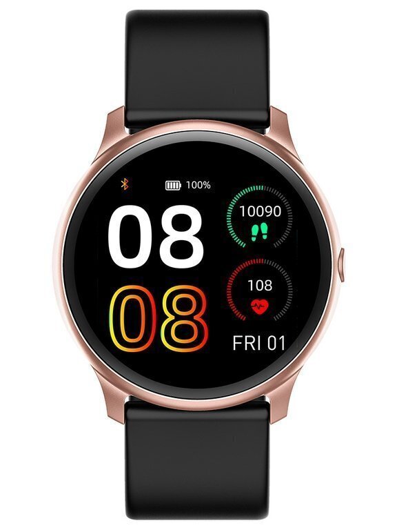 G. Rossi SW010 Rose Gold/Black cena un informācija | Viedpulksteņi (smartwatch) | 220.lv