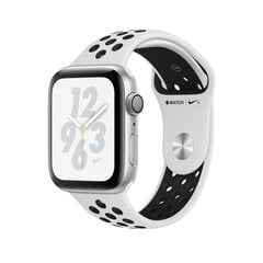 Apple Watch Series 4 Nike+ 44mm GPS, Silver (lietots, stāvoklis A) cena un informācija | Viedpulksteņi (smartwatch) | 220.lv