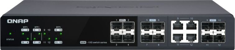 Qnap QSW-M1204-4C cena un informācija | Komutatori (Switch) | 220.lv