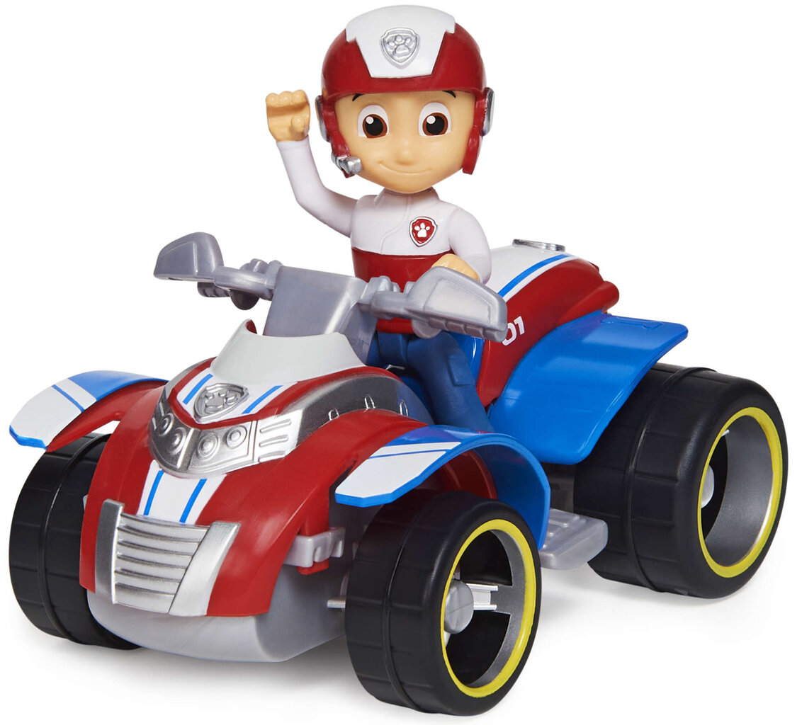 Paw Patrol 2in1 Ryder Quad ATV glābšanas auto un figūriņu eko cena un informācija | Rotaļlietas zēniem | 220.lv