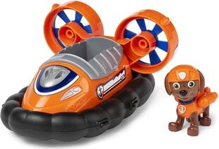 Paw Patrol Zuma Hovercraft - автомобиль с коллекционной фигуркой Зумы цена и информация | Игрушки для мальчиков | 220.lv