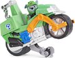 Paw Patrol Moto Pups - ROCKY - deluxe vehicle - motocikls ar ROCKY kolekcionējamu figūriņu cena un informācija | Rotaļlietas zēniem | 220.lv