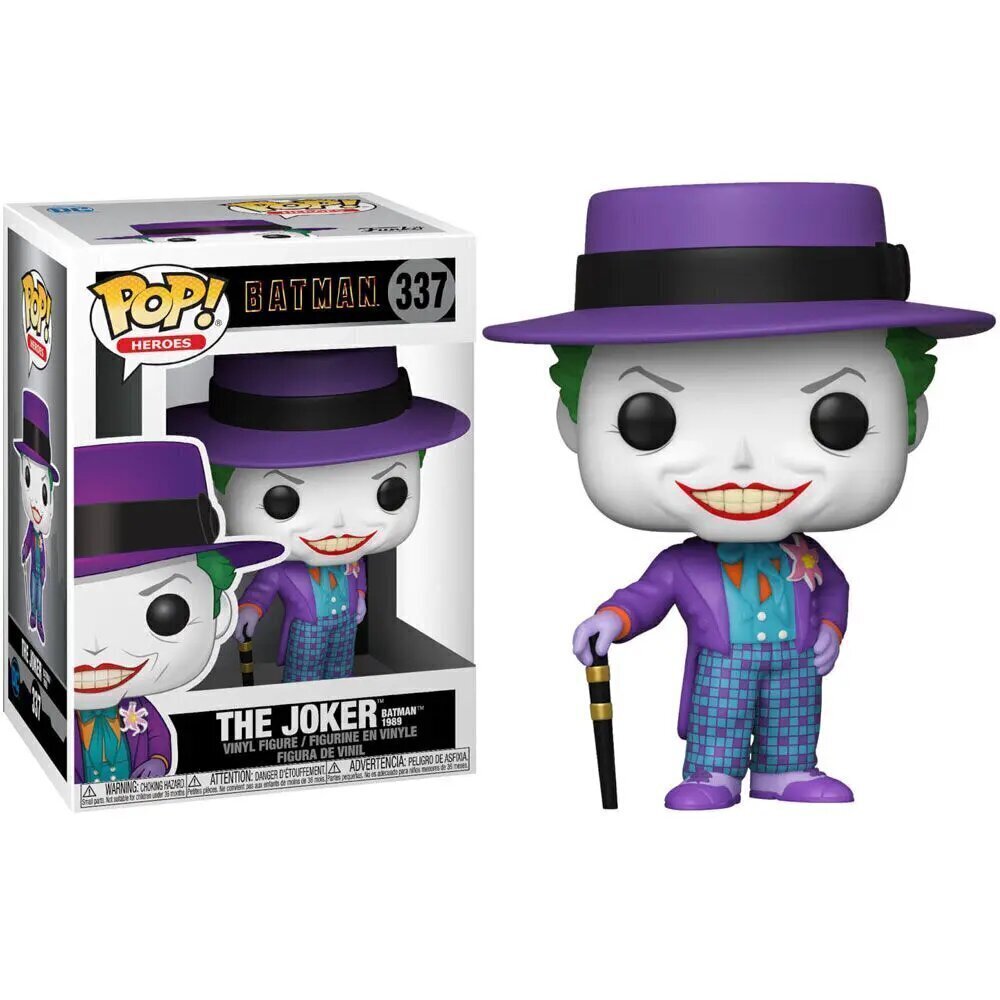 Funko POP DC Comics Batman 1989 Joker with Hat cena un informācija | Datorspēļu suvenīri | 220.lv