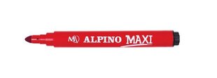 Flomāsteri Alpino Maxi, 24 krāsas cena un informācija | Modelēšanas un zīmēšanas piederumi | 220.lv