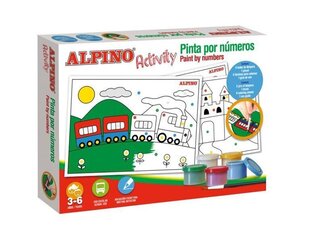 Набор для раскрашивания/краски Alpino Activity, 5 цветов цена и информация | Принадлежности для рисования, лепки | 220.lv
