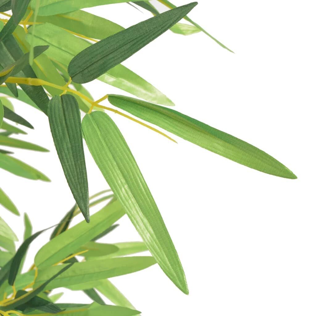 vidaXL mākslīgais bambuss ar podiņu, 120 cm, zaļš цена и информация | Mākslīgie ziedi | 220.lv