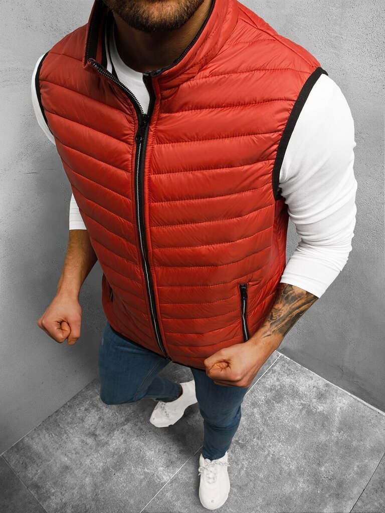 Vīriešu sarkanā veste "Tirol" N/7103/5-46934-XXL cena un informācija | Vīriešu vestes | 220.lv