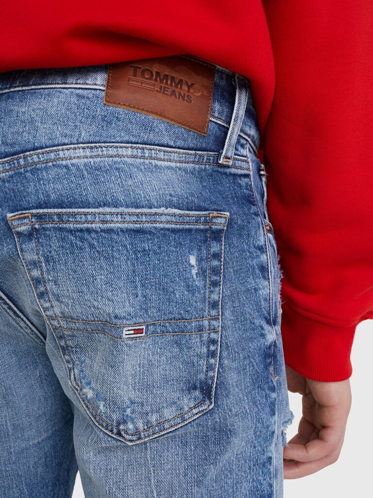 Džinsi vīriešiem Tommy Hilfiger SCANTON SLIM BF2136 DENIM DM0DM13202 1BK 44768 cena un informācija | Vīriešu bikses | 220.lv