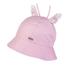 TuTu cepure-panama vasarai, rozā cena un informācija | Cepures, cimdi, šalles meitenēm | 220.lv