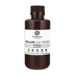 PrimaCreator Value Tough UV sveķi (kā ABS), 500 ml, caurspīdīgi cena un informācija | Piederumi printerim | 220.lv