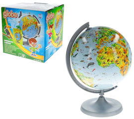 Zooloģijas globuss - ar aprakstu cena un informācija | Pasaules kartes | 220.lv