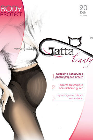 Grūtnieču zeķubikses Gatta Beauty Body Protect 20 Den Grafit cena un informācija | Zeķubikses | 220.lv