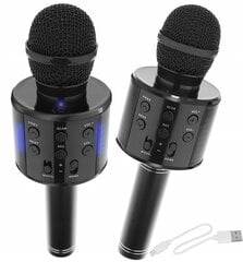 Bezvadu karaoke mikrofons, Bluetooth skaļrunis 4 цена и информация | Микрофоны | 220.lv