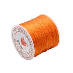 Elastīgi diegi krellēm Nr. 70 RainBow® VERA V70 60 m, krāsa oranža cena un informācija | Rotu veidošana, pērļošana | 220.lv