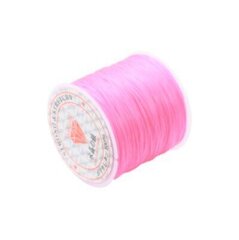 Elastīgi diegi krellēm Nr. 70 RainBow® VERA V70 60 m, krāsa rozā cena un informācija | Rotu veidošana, pērļošana | 220.lv