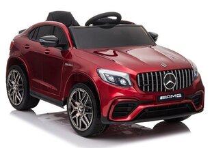 Одноместный детский электромобиль Mercedes QLS-5688 4x4, лакированный красный цена и информация | Электромобили для детей | 220.lv