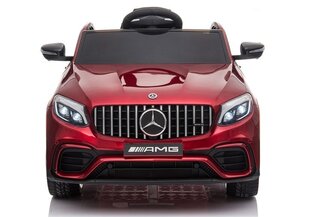 Одноместный детский электромобиль Mercedes QLS-5688 4x4, лакированный красный цена и информация | Электромобили для детей | 220.lv