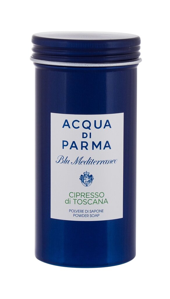 Pulvera ziepes Acqua di Parma Blu Mediterraneo Cipresso Di Toscana 70 g cena un informācija | Parfimēta sieviešu kosmētika | 220.lv